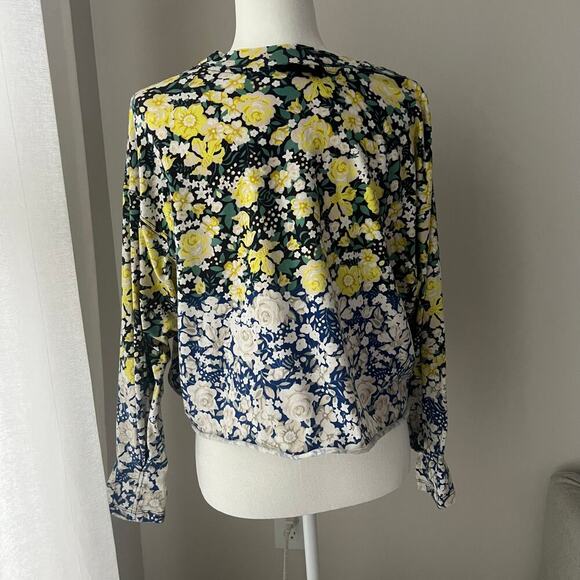 FREE PEOPLE Movement Inspire Layer Print Full Bloom Neon - Picture 6 of 7